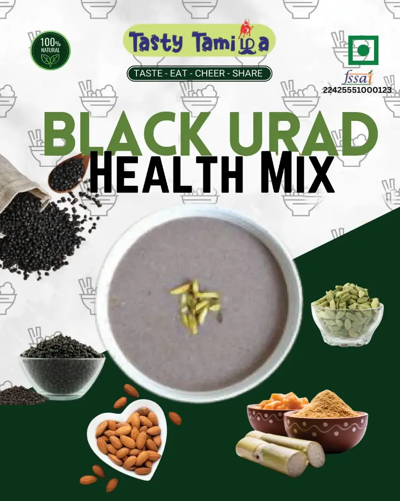 கருப்பு உளுந்து சத்துமாவு - Black Urad Dal Health Mix(100g)
