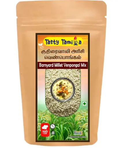 குதிரைவாலி அரிசி வெண் பொங்கல்-𝐊𝐔𝐓𝐇𝐈𝐑𝐀𝐈𝐕𝐀𝐋𝐈  𝐕𝐄𝐍 𝐏𝐎𝐍𝐆𝐀𝐋(250gm)