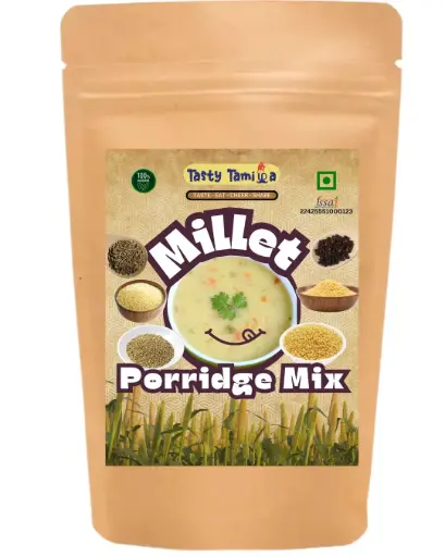 சிறு தானிய கஞ்சி மாவு -𝐌𝐈𝐋𝐋𝐄𝐓 𝐏𝐎𝐑𝐑𝐈𝐃𝐆𝐄 𝐌𝐈𝐗(100gm)